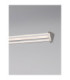 Pheme Bar Pendant Ceiling Light Matt Black Satin Nickel Triac Dimmable LED 21W 1470lm 3000K-7