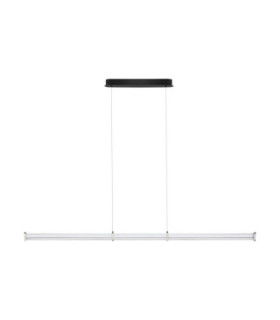 Pheme Bar Pendant Ceiling Light Matt Black Satin Nickel Triac Dimmable LED 21W 1470lm 2700K-1