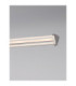 Pheme Bar Pendant Ceiling Light Matt Black Satin Nickel Triac Dimmable LED 21W 1470lm 2700K-5