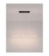 Pheme Bar Pendant Ceiling Light Matt Black Satin Nickel Triac Dimmable LED 13W 910lm 3000K-4