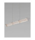 Pheme Bar Pendant Ceiling Light Matt Black Satin Nickel Triac Dimmable LED 13W 910lm 3000K-5