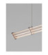 Pheme Bar Pendant Ceiling Light Matt Black Satin Nickel Triac Dimmable LED 13W 910lm 3000K-6