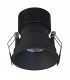 LED Recessed Downlight, Black, 40 deg. Beam Angle, 840lm, 5000K, IP20, DRIVER NOT INC. - 6