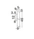 Pheme Bathroom Wall Lamp Matt Black Satin Nickel Triac Dimmable LED 7W 516lm IP44 3000K-7
