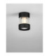 Glovia Surface Mounted Downlight Sandy Black Triac Dimmable LED 14W 913lm CCT 2700-3000K-4