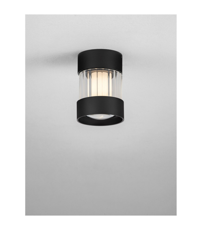 Glovia Surface Mounted Downlight Sandy Black Triac Dimmable LED 14W 913lm CCT 2700-3000K-4