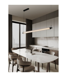 Glovia Bar Pendant Ceiling Light Sandy Black Triac Dimmable LED 27W 1890lm CCT 2700-3000K-2