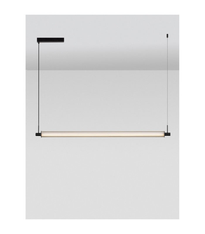 Glovia Bar Pendant Ceiling Light Sandy Black Triac Dimmable LED 27W 1890lm CCT 2700-3000K-4