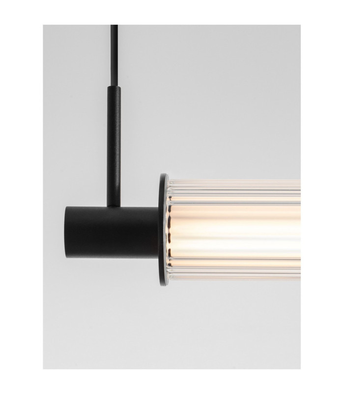 Glovia Bar Pendant Ceiling Light Sandy Black Triac Dimmable LED 27W 1890lm CCT 2700-3000K-7