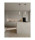 Glovia Slim Pendant Ceiling Light Sandy Black Triac Dimmable LED 14W 856lm CCT 2700-3000K-2