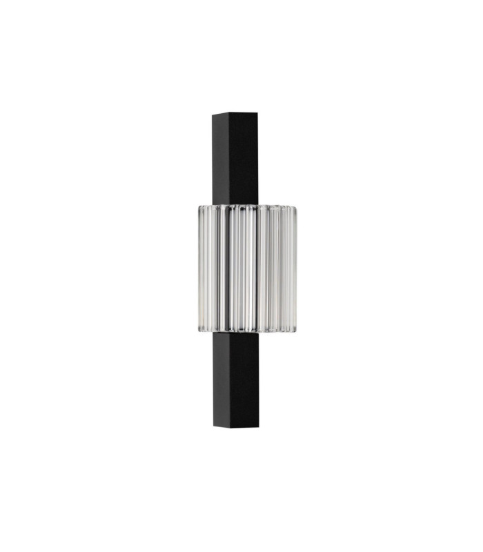 Glovia Integrated LED Wall Lamp Sandy Black Triac Dimmable LED 9W 458lm CCT 2700-3000K-3