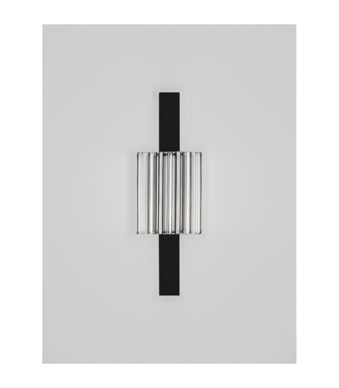 Glovia Integrated LED Wall Lamp Sandy Black Triac Dimmable LED 9W 458lm CCT 2700-3000K-4