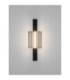 Glovia Integrated LED Wall Lamp Sandy Black Triac Dimmable LED 9W 458lm CCT 2700-3000K-6