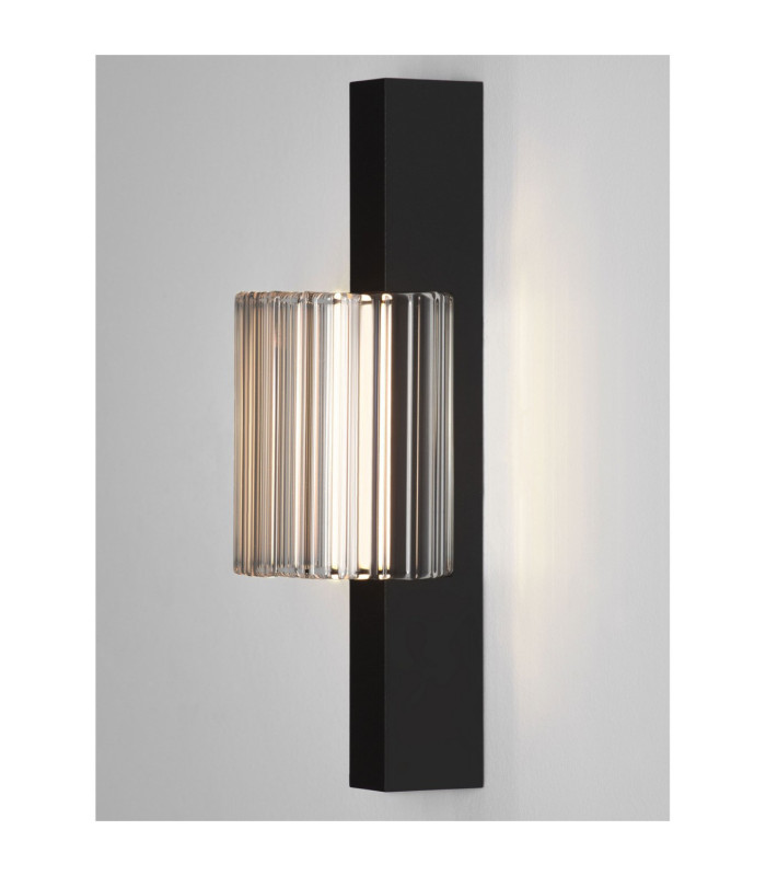 Glovia Integrated LED Wall Lamp Sandy Black Triac Dimmable LED 9W 458lm CCT 2700-3000K-8
