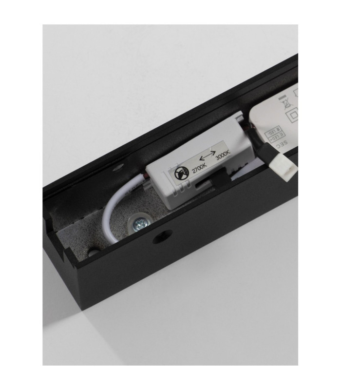 Glovia Integrated LED Wall Lamp Sandy Black Triac Dimmable LED 17W 788lm CCT 2700-3000K-10