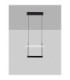 Diona Integrated LED Pendant Ceiling Light Sandy Black White Triac Dimmable LED 29W 1650lm 2700K-3