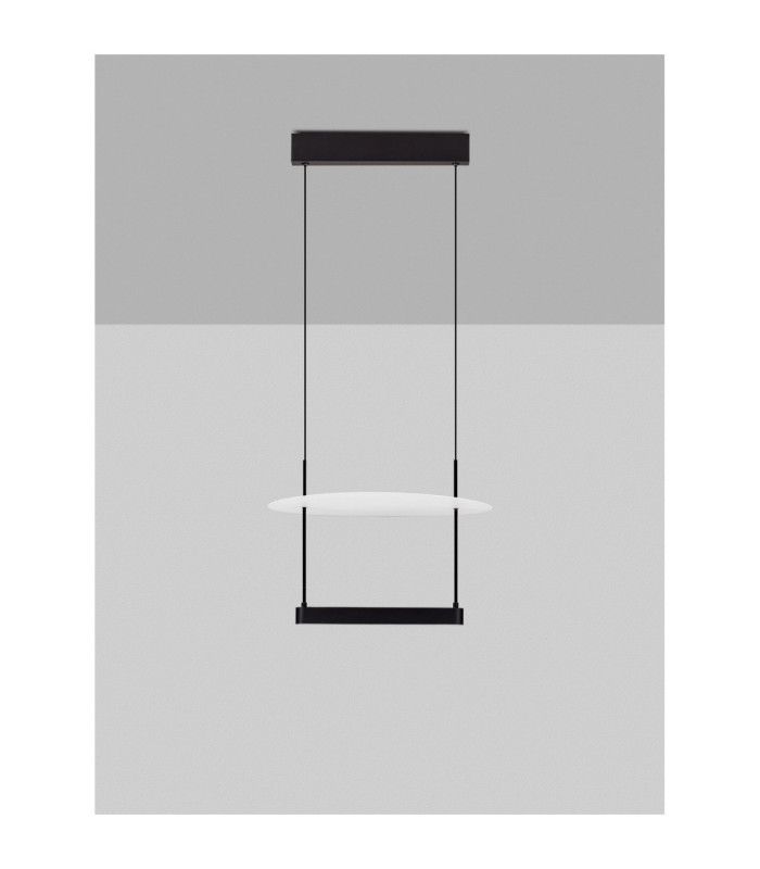 Diona Integrated LED Pendant Ceiling Light Sandy Black White Triac Dimmable LED 29W 1650lm 2700K-3