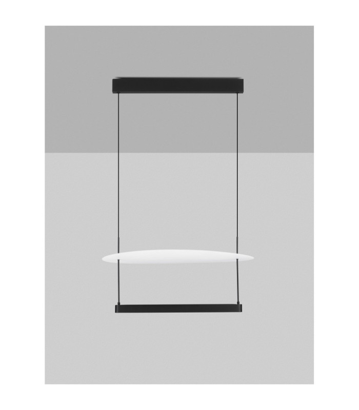 Diona Integrated LED Pendant Ceiling Light Sandy Black White Triac Dimmable LED 40W 2560lm 2700K-3