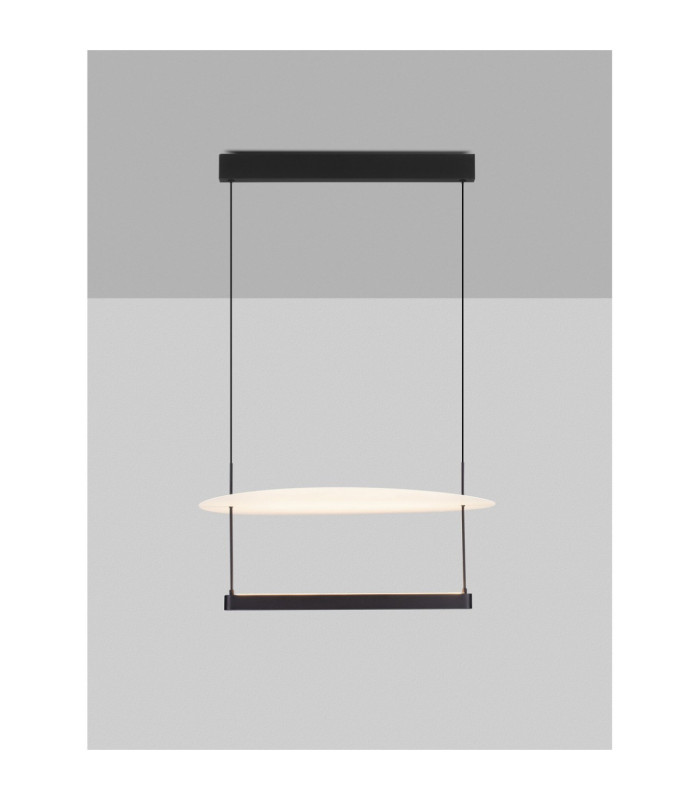 Diona Integrated LED Pendant Ceiling Light Sandy Black White Triac Dimmable LED 40W 2560lm 2700K-4