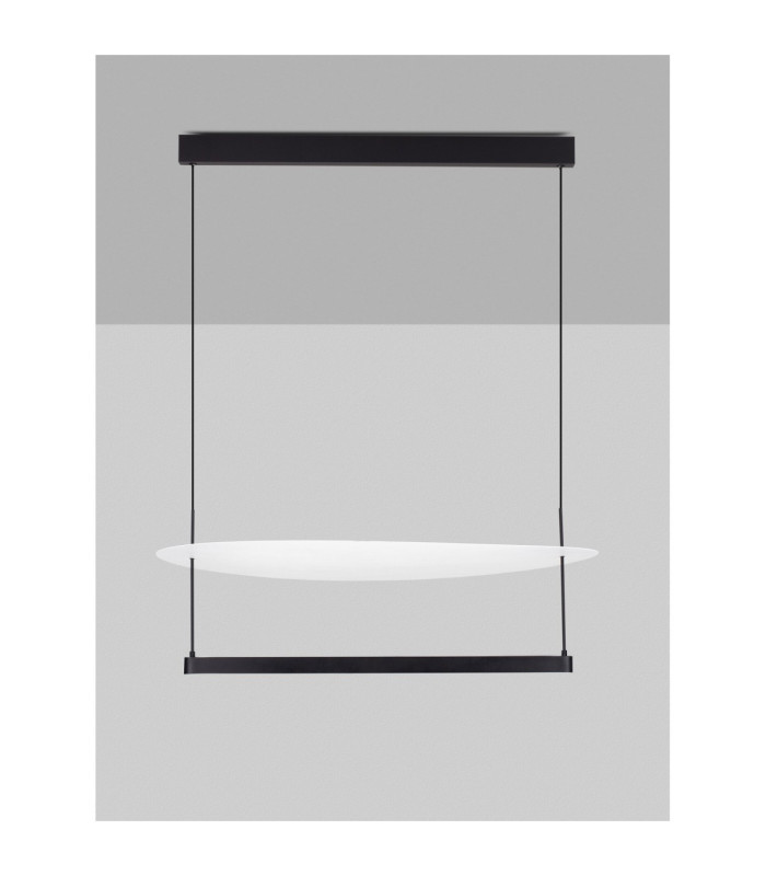 Diona Integrated LED Pendant Ceiling Light Sandy Black White Triac Dimmable LED 55W 3600lm 2700K-3