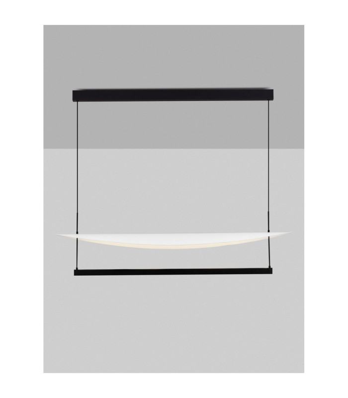 Diona Integrated LED Pendant Ceiling Light Sandy Black White Triac Dimmable LED 81W 5160lm 2700K-4