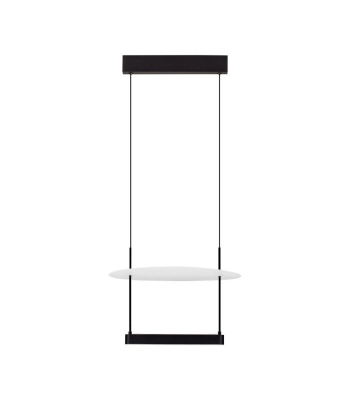 Diona Integrated LED Pendant Ceiling Light Sandy Black White Triac Dimmable LED 29W 1650lm 3000K-1