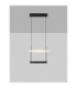 Diona Integrated LED Pendant Ceiling Light Sandy Black White Triac Dimmable LED 29W 1650lm 3000K-4