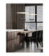 Diona Integrated LED Pendant Ceiling Light Sandy Black White Triac Dimmable LED 29W 1650lm 3000K-5