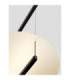 Diona Integrated LED Pendant Ceiling Light Sandy Black White Triac Dimmable LED 55W 3600lm 3000K-2