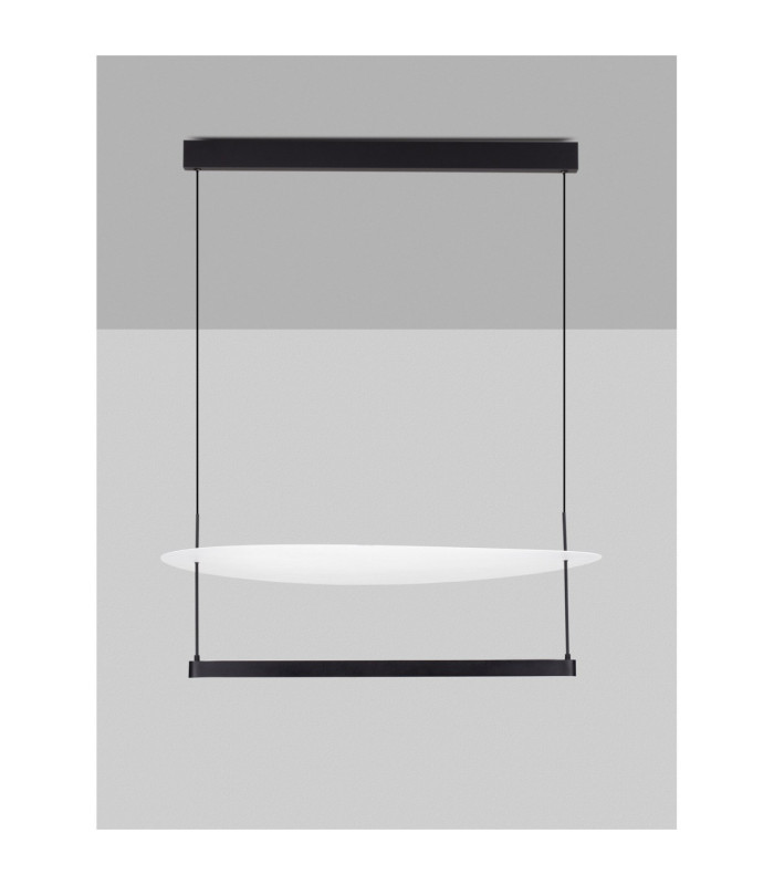 Diona Integrated LED Pendant Ceiling Light Sandy Black White Triac Dimmable LED 55W 3600lm 3000K-3