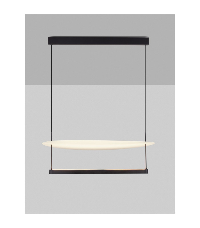Diona Integrated LED Pendant Ceiling Light Sandy Black White Triac Dimmable LED 55W 3600lm 3000K-4