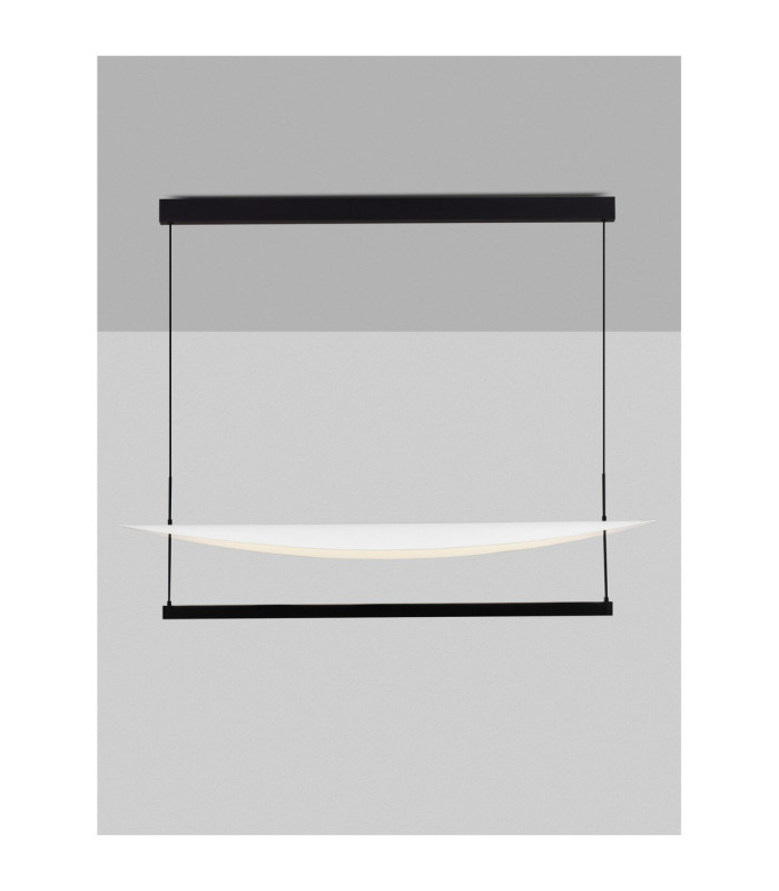 Diona Integrated LED Pendant Ceiling Light Sandy Black White Triac Dimmable LED 81W 5160lm 3000K-4