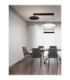 Diona Integrated LED Pendant Ceiling Light Sandy Black White Triac Dimmable LED 35W 2420lm 3000K-2