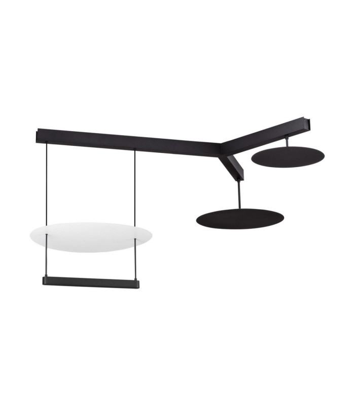 Diona Integrated LED Pendant Ceiling Light Sandy Black White Triac Dimmable LED 81 0W 5160lm 3000K-1