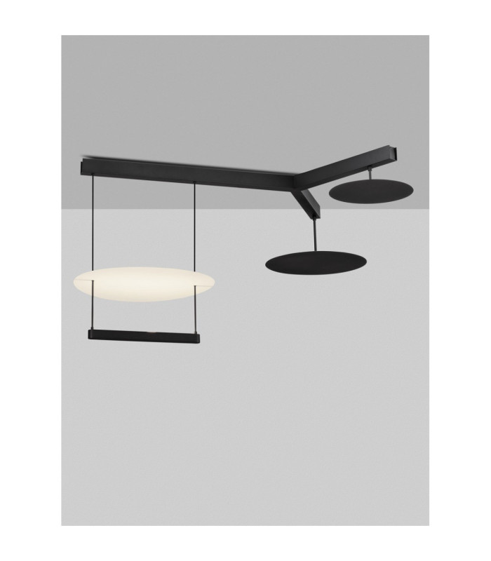 Diona Integrated LED Pendant Ceiling Light Sandy Black White Triac Dimmable LED 81 0W 5160lm 3000K-4