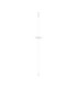 Olos 35cm Pendant Ceiling Light Sandy White Chrome Triac Dimmable LED 21W 918lm 3000K-1
