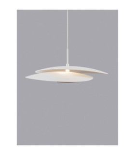 Olea Dome Pendant Ceiling Light Sandy White Triac Dimmable LED 16W 537lm 3000K-2