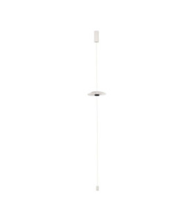 Olea Dome Pendant Ceiling Light Sandy White Triac Dimmable LED 16W 540lm 3000K-1