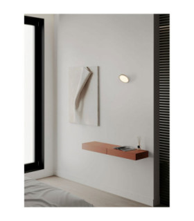Vea Integrated LED Wall Lamp Champagne Gold Triac Dimmable LED 8W 540lm CCT 2700-3000K-2