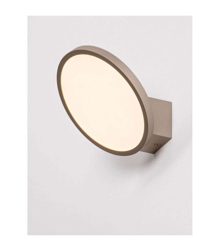 Vea Integrated LED Wall Lamp Champagne Gold Triac Dimmable LED 8W 540lm CCT 2700-3000K-7