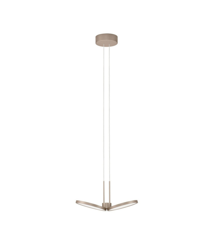 Vea Integrated LED Pendant Ceiling Light Champagne Gold Triac Dimmable LED 14W 867lm CCT 2700-3000K-1