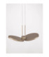 Vea Integrated LED Pendant Ceiling Light Champagne Gold Triac Dimmable LED 14W 867lm CCT 2700-3000K-6