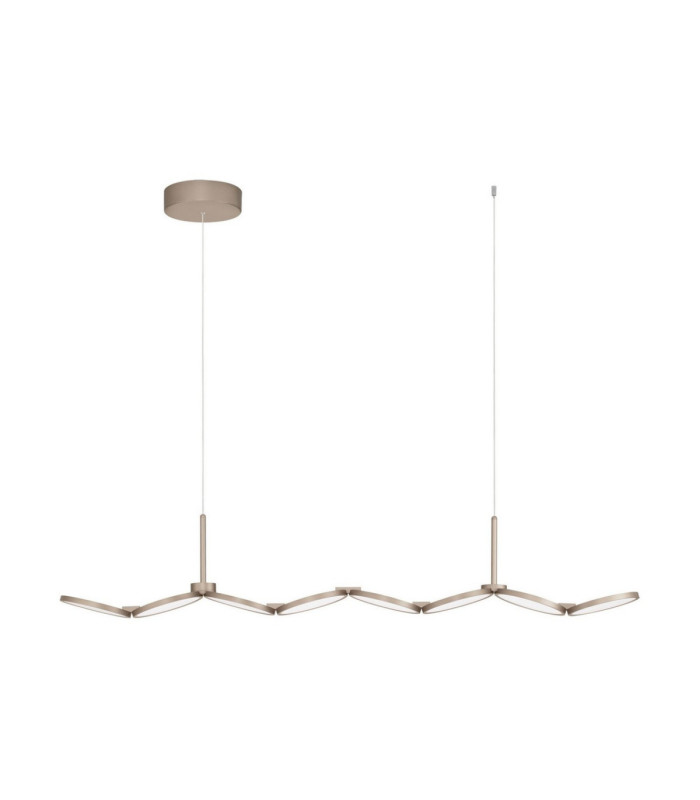 Vea Bar Pendant Ceiling Light Champagne Gold Triac Dimmable LED 47W 2374lm CCT 2700-3000K-1