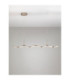Vea Bar Pendant Ceiling Light Champagne Gold Triac Dimmable LED 47W 2374lm CCT 2700-3000K-4