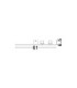 Vea Integrated LED Semi Flush Ceiling Light Champagne Gold Triac Dimmable LED 53W 2323lm CCT 2700-3000K-10