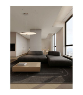 Vea Integrated LED Pendant Ceiling Light Champagne Gold Triac Dimmable LED 53W 2323lm CCT 2700-3000K-2
