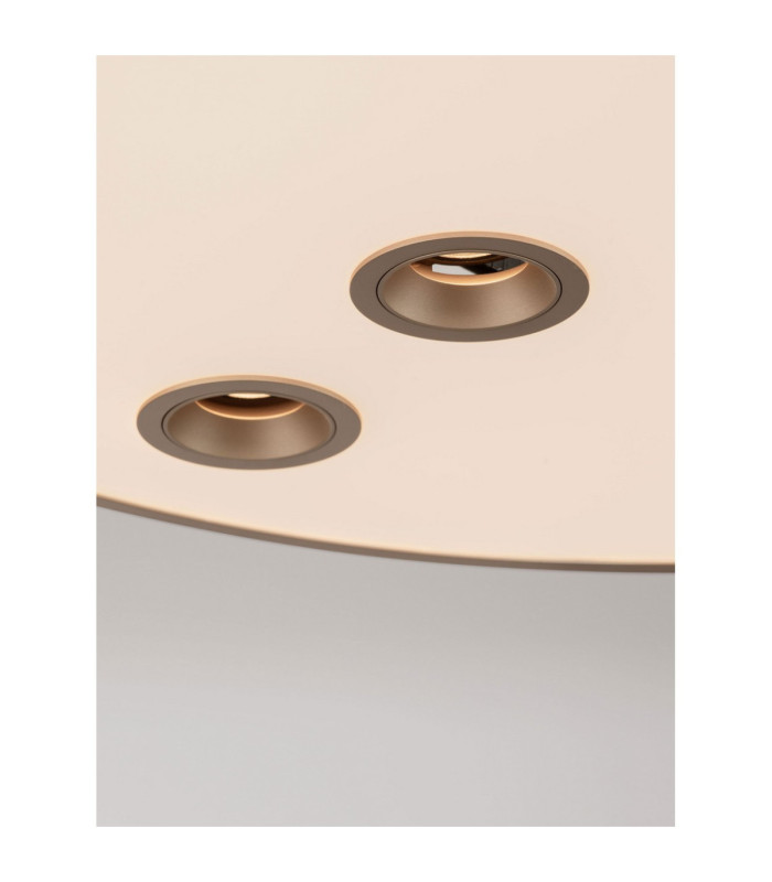 Vea Integrated LED Pendant Ceiling Light Champagne Gold Triac Dimmable LED 53W 2323lm CCT 2700-3000K-5