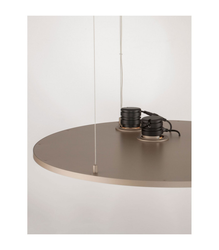 Vea Integrated LED Pendant Ceiling Light Champagne Gold Triac Dimmable LED 53W 2323lm CCT 2700-3000K-6