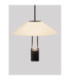 Anafi Dome Pendant Ceiling Light Sandy Black LED 8W 395lm 3000K-4