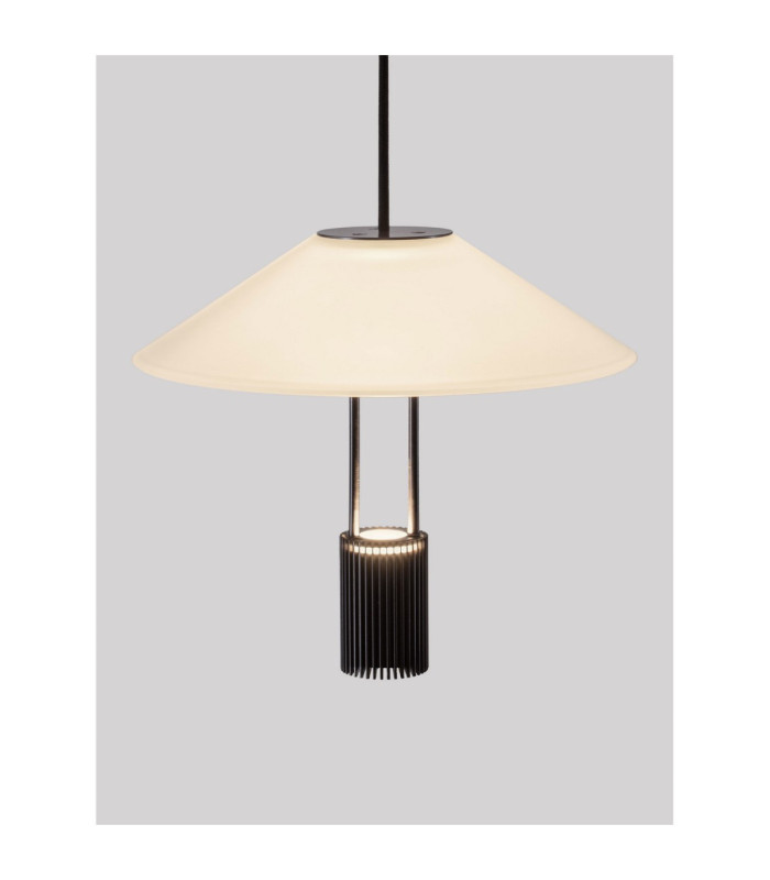 Anafi Dome Pendant Ceiling Light Sandy Black LED 8W 395lm 3000K-4